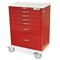 M-Series Carts 6 DrawerSteel  Anesthesia Cart w/Pushbutton E-Lock MDS3030E16 - alternate 2
